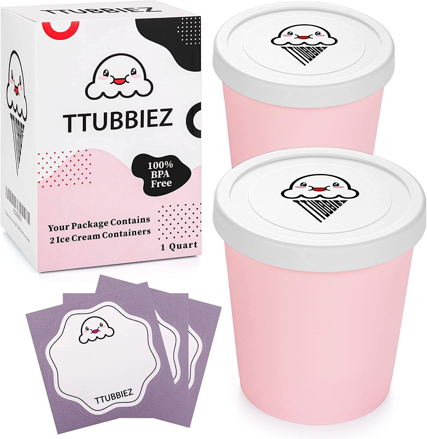 TTUBBIEZ Reusable Ice Cream Container